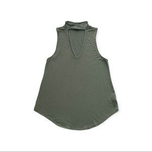 Express Women’s Green Tank Top Size S